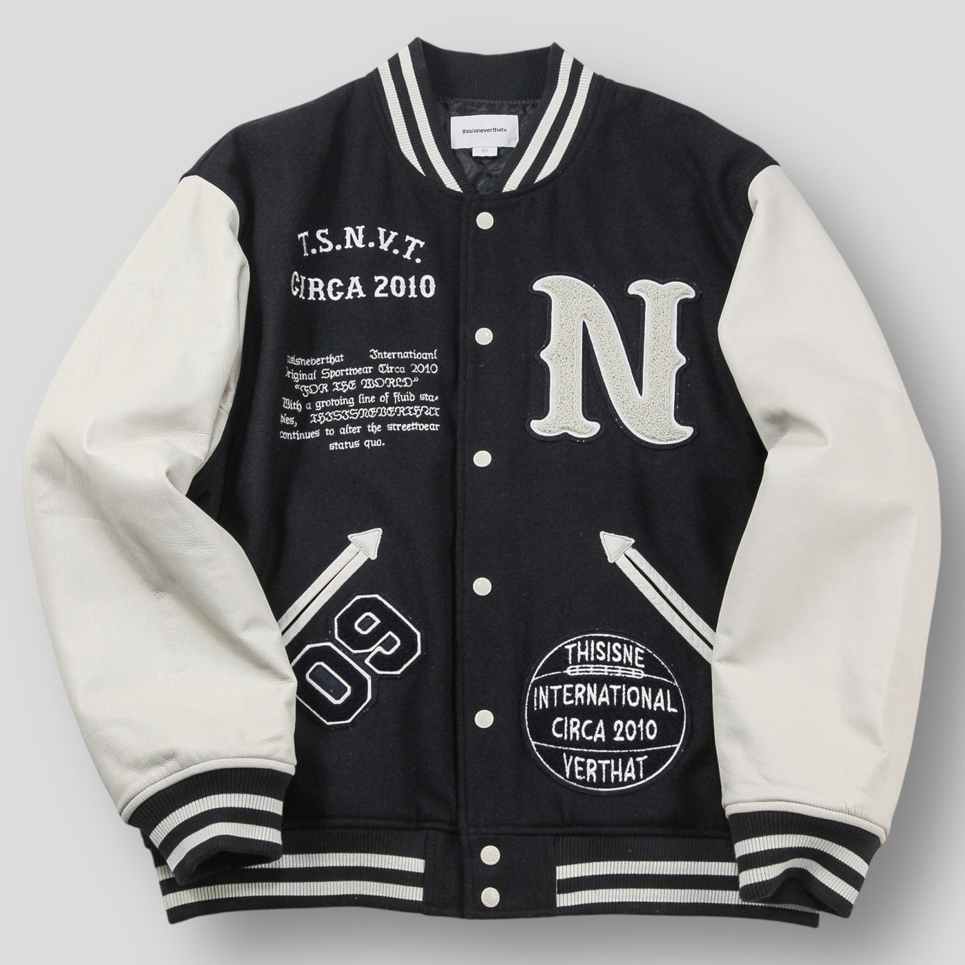 2023AW Originals Varsity Jacket TN233LOWHS01 XL