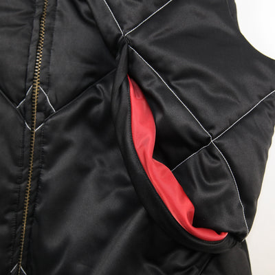 2022AW REFLECTIVE QUILTED DOWN VEST WMS-22AW-003 L