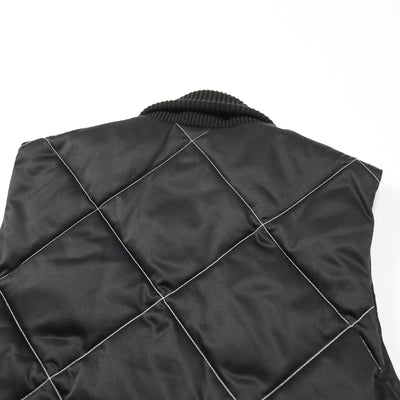 2022AW REFLECTIVE QUILTED DOWN VEST WMS-22AW-003 L