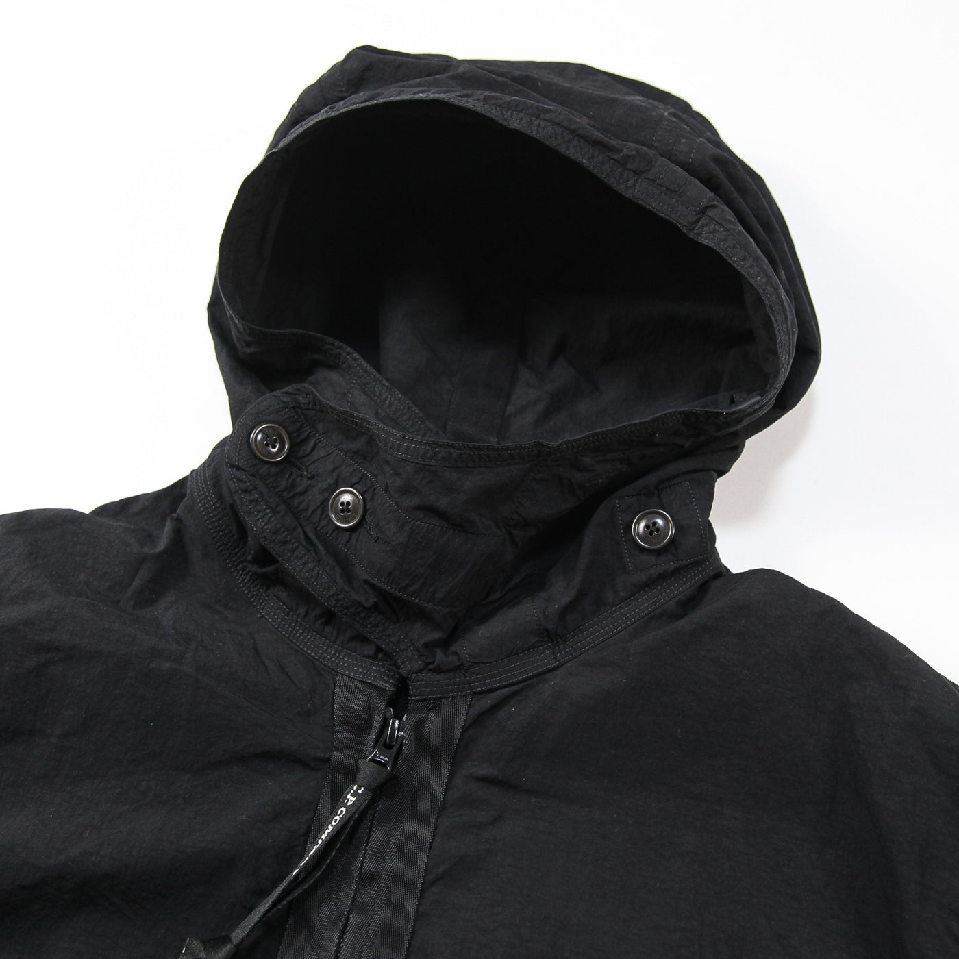 2021AW FLATT NYLON HOODED OVERSHIRT 11CMOS153A-005991G XL