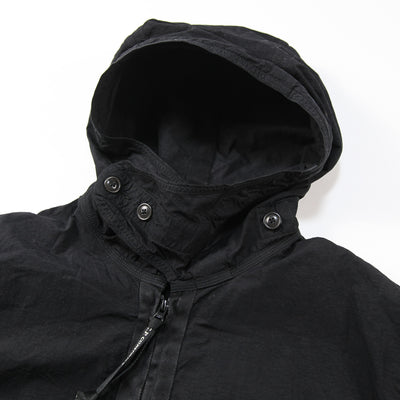2021AW FLATT NYLON HOODED OVERSHIRT 11CMOS153A-005991G XL