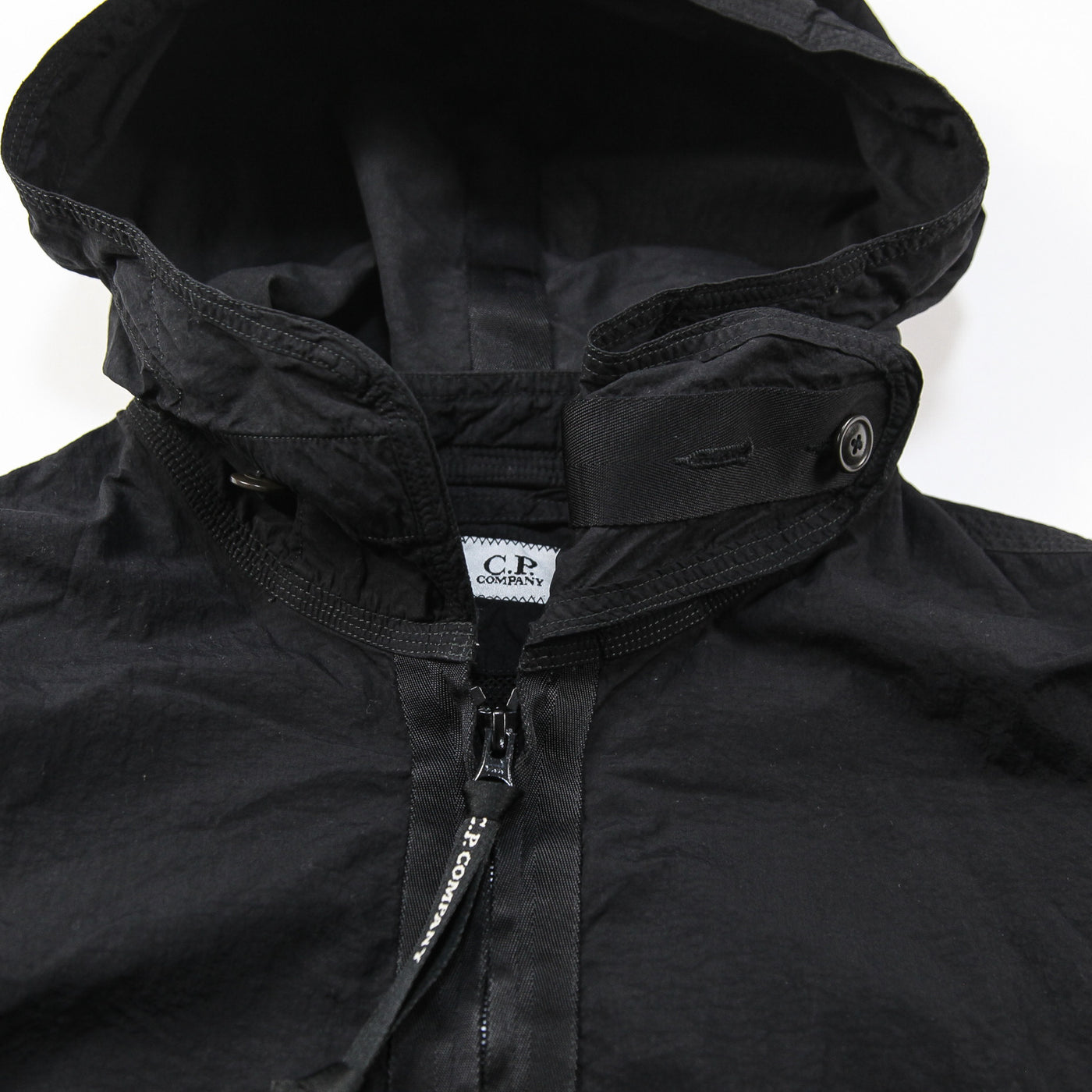 2021AW FLATT NYLON HOODED OVERSHIRT 11CMOS153A-005991G XL