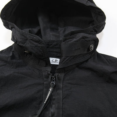 2021AW FLATT NYLON HOODED OVERSHIRT 11CMOS153A-005991G XL