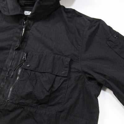 2021AW FLATT NYLON HOODED OVERSHIRT 11CMOS153A-005991G XL