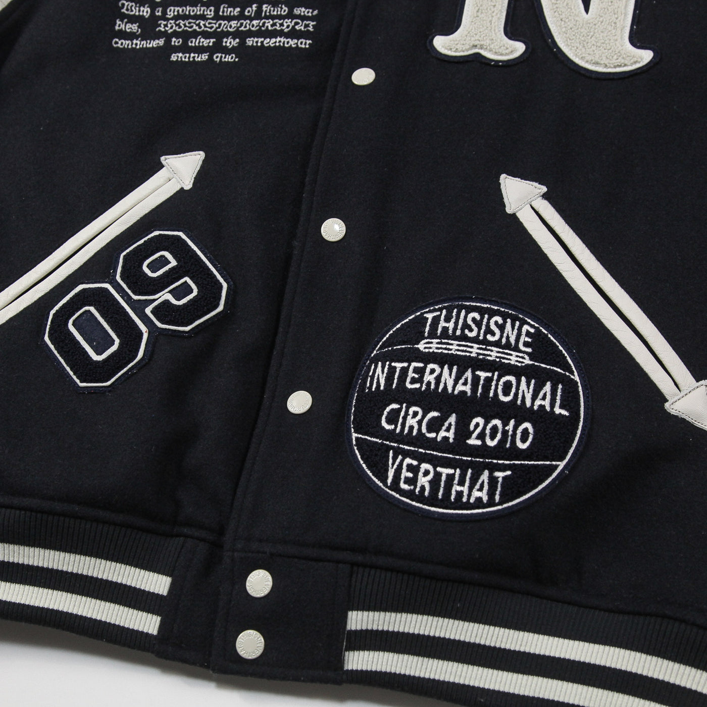 2023AW Originals Varsity Jacket TN233LOWHS01 XL
