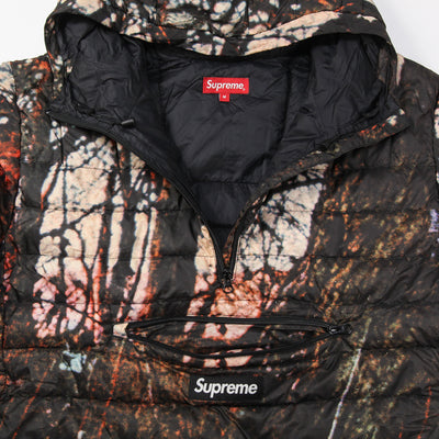 2020AW Micro Down Half Zip Hooded Pullover M