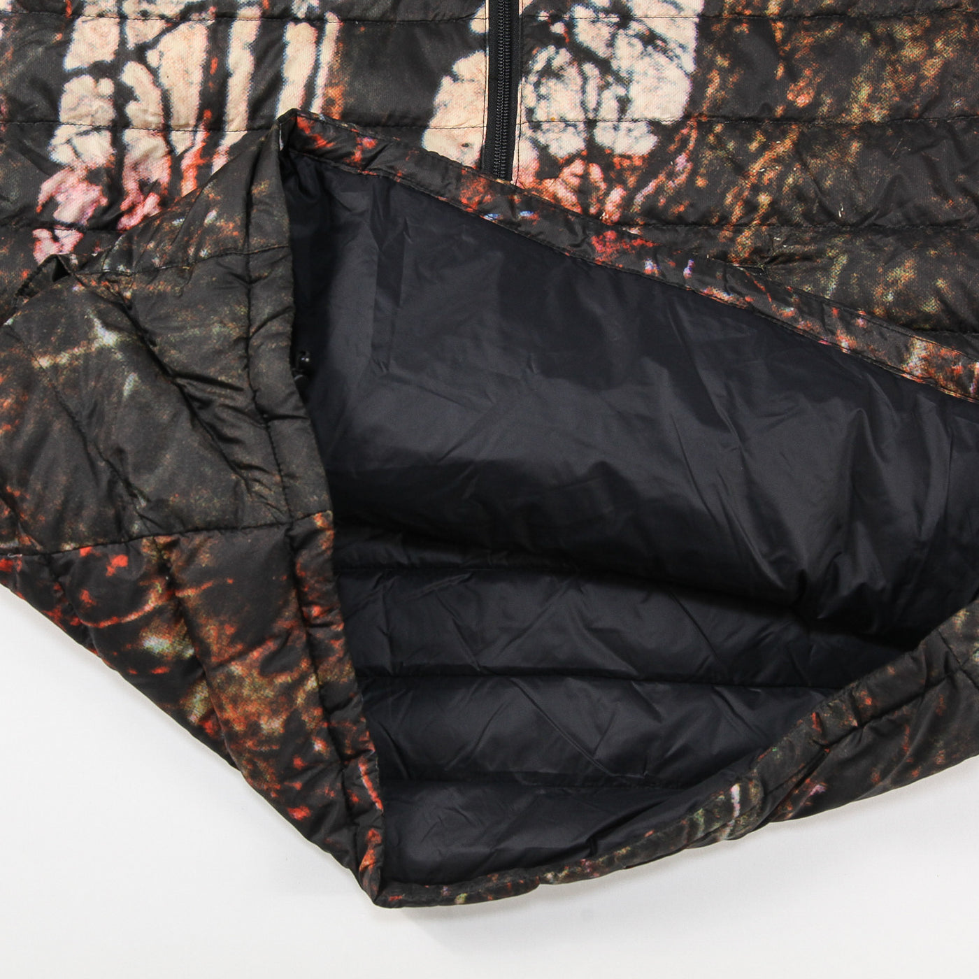 2020AW Micro Down Half Zip Hooded Pullover M