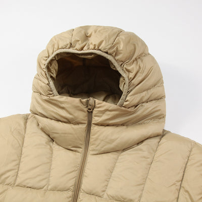 2022AW Micro Down Half Zip Hooded Pullover L