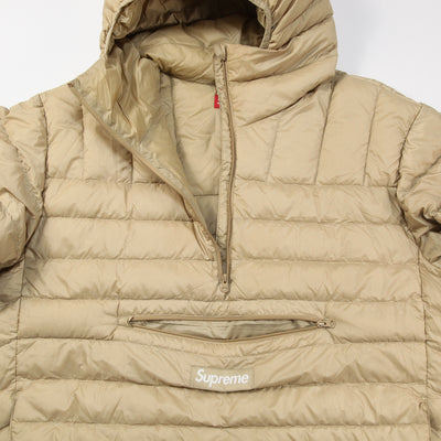 2022AW Micro Down Half Zip Hooded Pullover L
