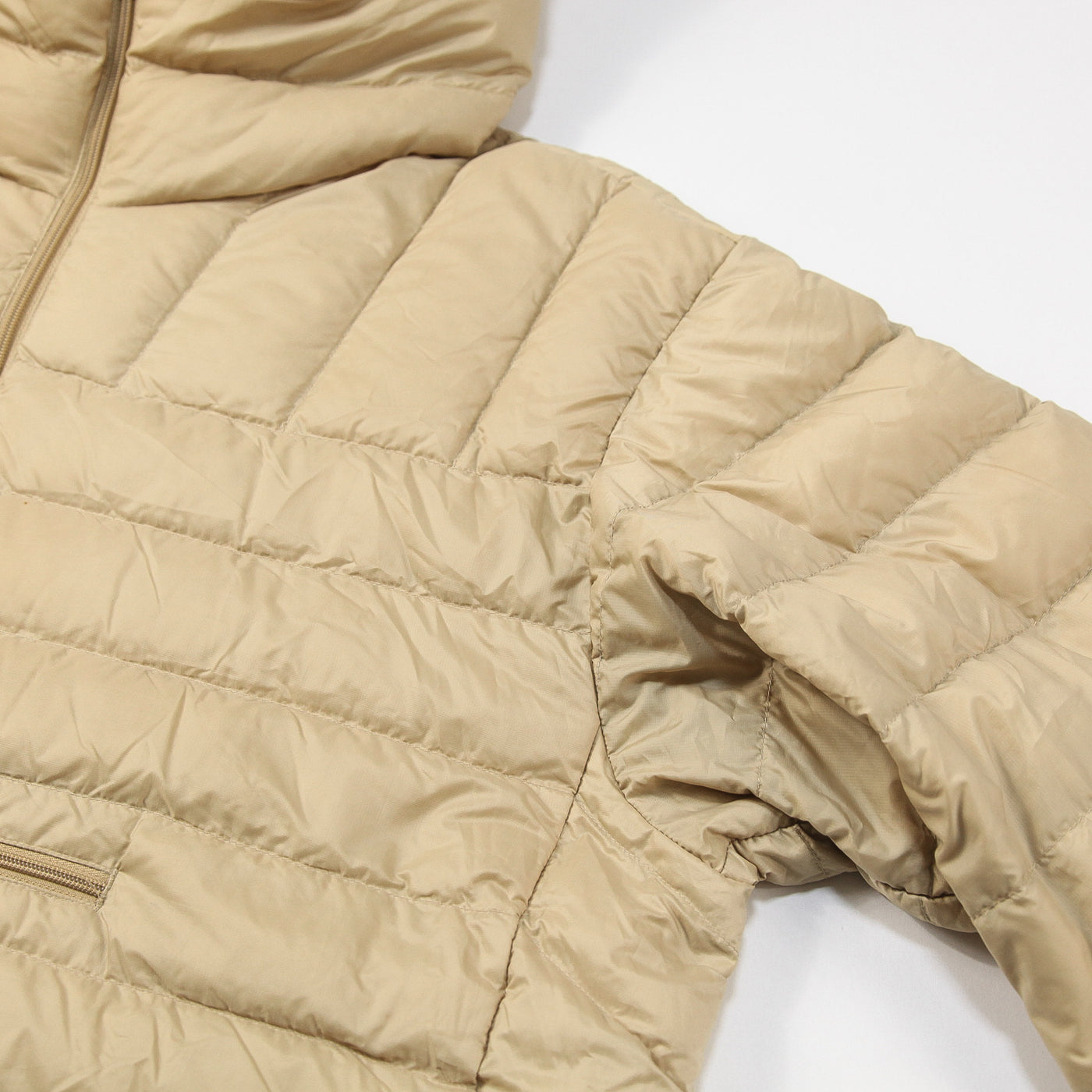 2022AW Micro Down Half Zip Hooded Pullover L