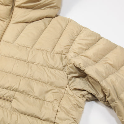 2022AW Micro Down Half Zip Hooded Pullover L
