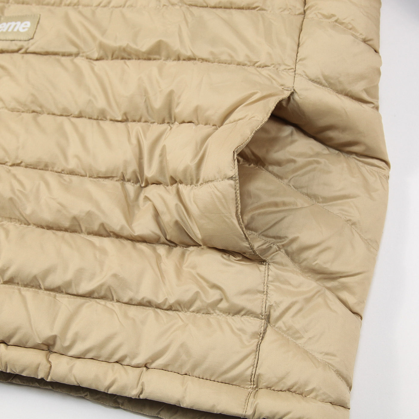 2022AW Micro Down Half Zip Hooded Pullover L