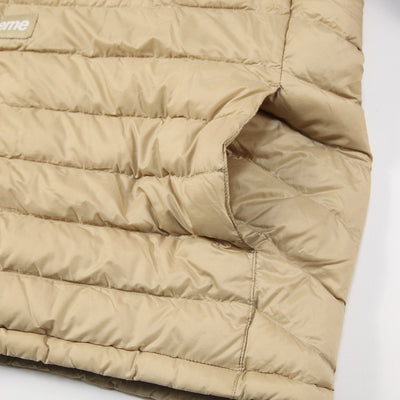 2022AW Micro Down Half Zip Hooded Pullover L
