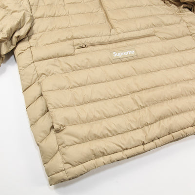 2022AW Micro Down Half Zip Hooded Pullover L