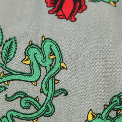 2018SS Rose Pattern Long-Sleeve Shirt US1440 2