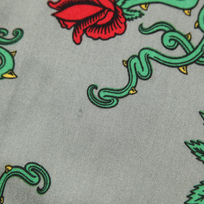 2018SS Rose Pattern Long-Sleeve Shirt US1440 2