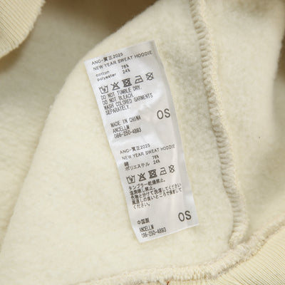 2024AW exclusive NEW YEAR SWEAT HOODIE ANC-賀正2025 ONE SIZE