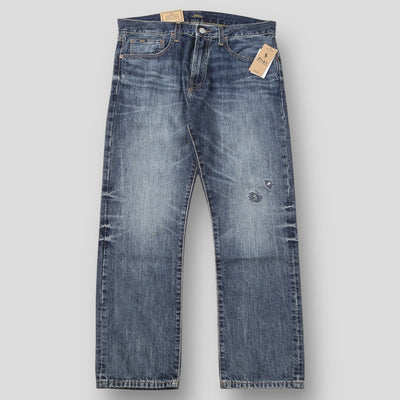 【新品】2025AW Hampton ストレート ディストレスト ジーンズ MNPODNM10920388400 32/30