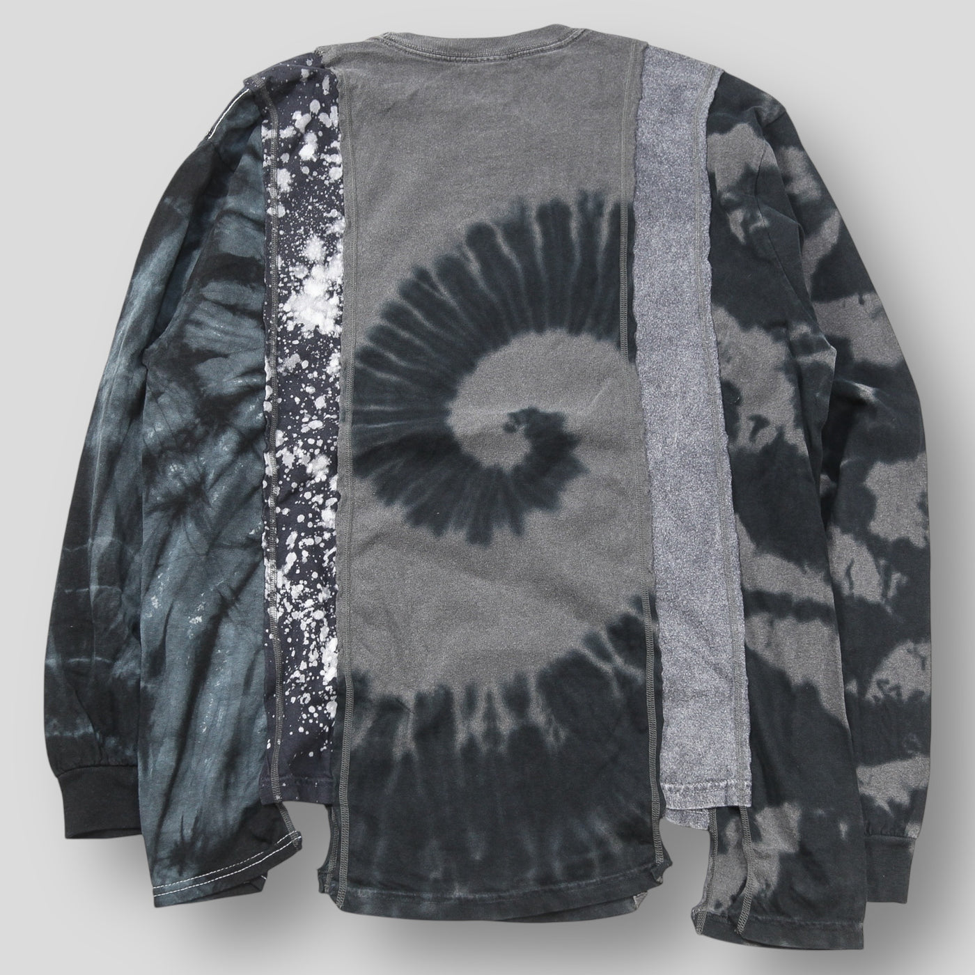 2022AW 5 Cuts L/S Tee - B&W Mishmash LQ316 XL