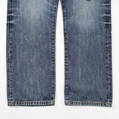 【新品】2025AW Hampton ストレート ディストレスト ジーンズ MNPODNM10920388400 32/30