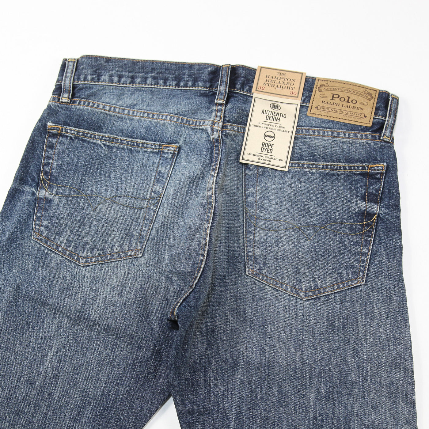 【新品】2025AW Hampton ストレート ディストレスト ジーンズ MNPODNM10920388400 32/30
