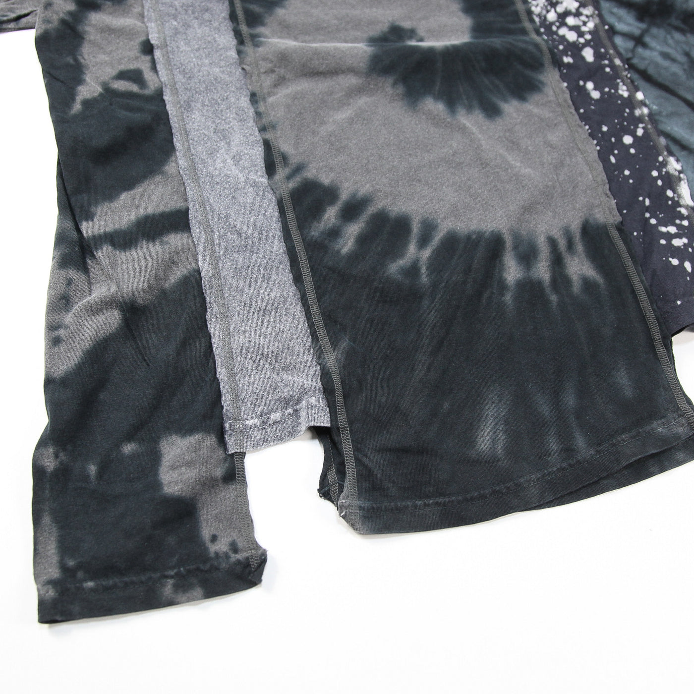 2022AW 5 Cuts L/S Tee - B&W Mishmash LQ316 XL