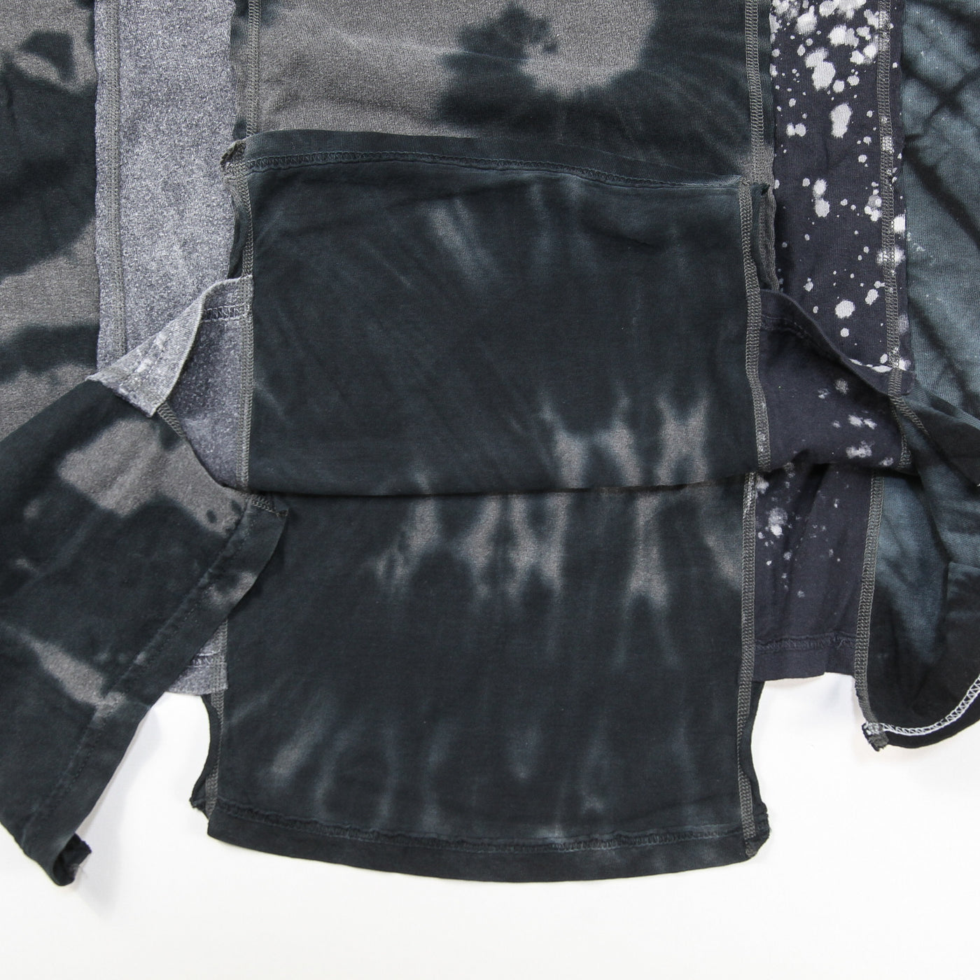 2022AW 5 Cuts L/S Tee - B&W Mishmash LQ316 XL
