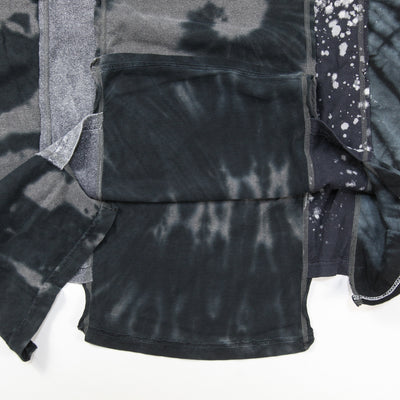 2022AW 5 Cuts L/S Tee - B&W Mishmash LQ316 XL