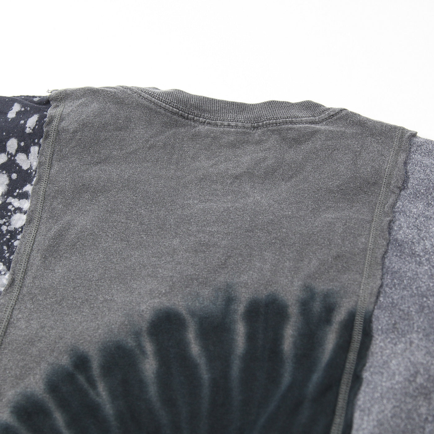 2022AW 5 Cuts L/S Tee - B&W Mishmash LQ316 XL