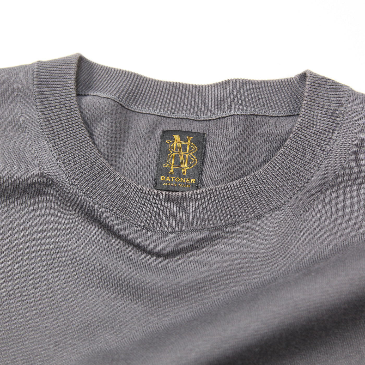 2024SS THE SEAISLAND COTTON HIGH GAUGE CREW NECK S/S BN-24SM-056 3