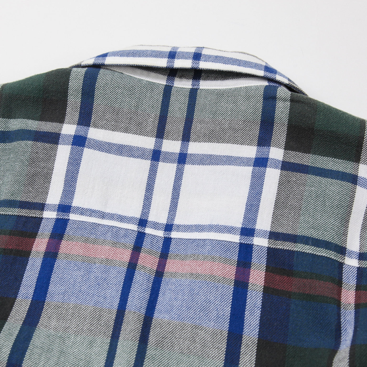 2022SS Fringe Short Sleeve Check Shirt US2158 4