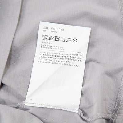 2025SS LOGO S/S TEE FO-T023 XL