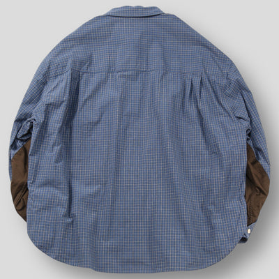 2025SS WRIST PATCH WIDE SHIRT "CHECK" RESH-017 2