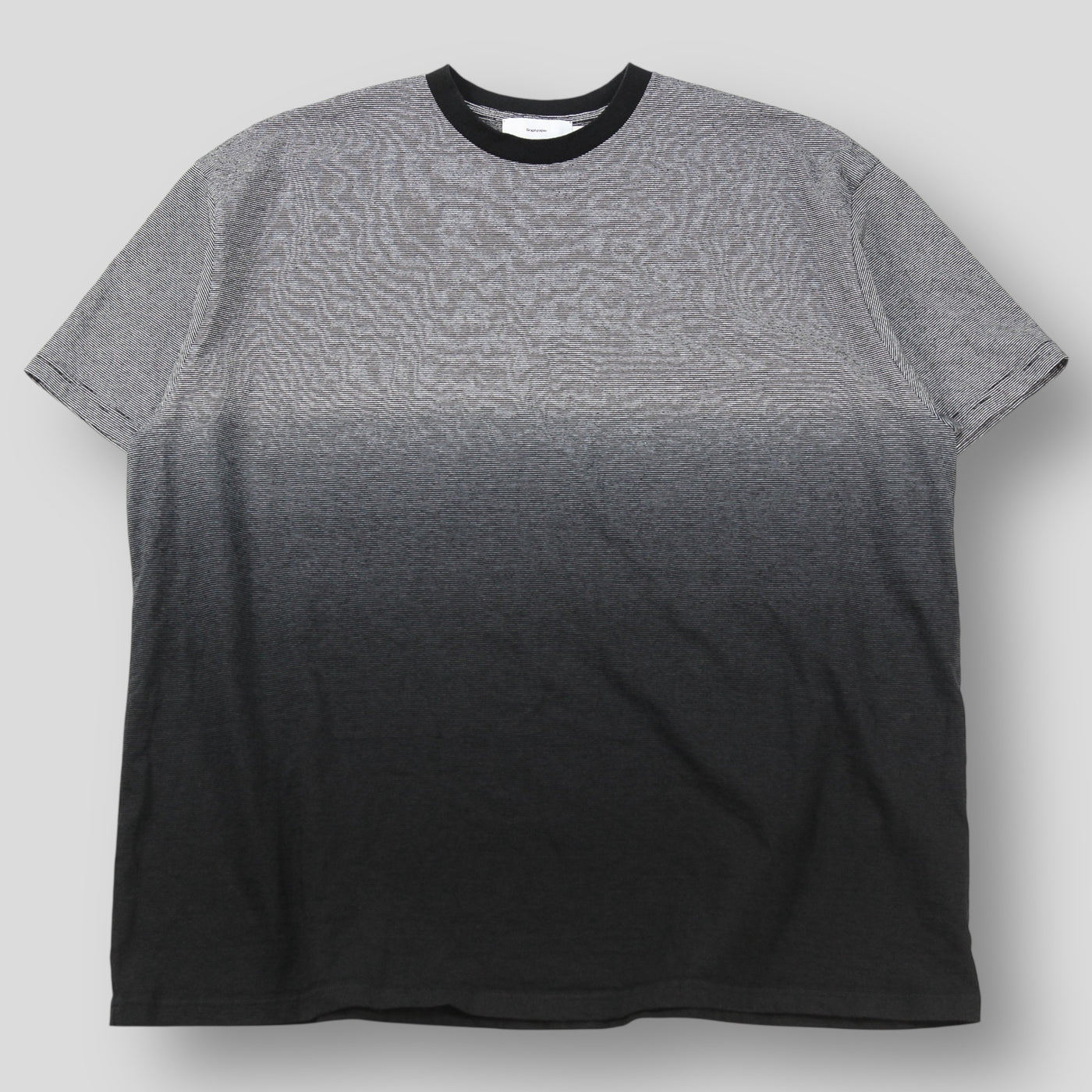 2025AW Gradient Border S/S Tee GU253-70512 2