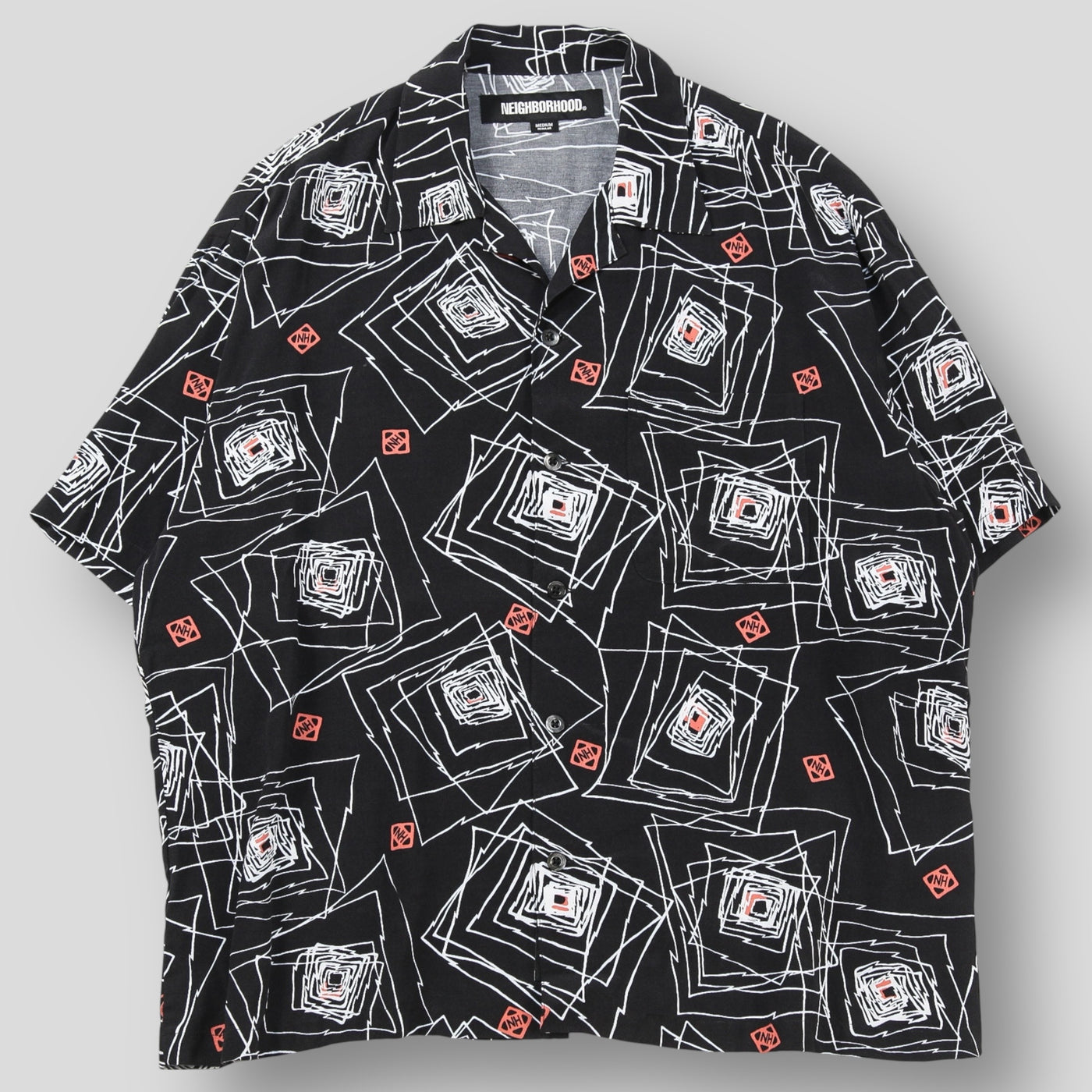 2024SS GEOMETRIC HAWAIIAN SHIRT SS 241TSNH-SHM05 M