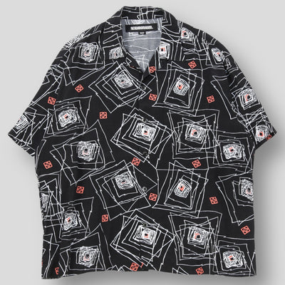 2024SS GEOMETRIC HAWAIIAN SHIRT SS 241TSNH-SHM05 M