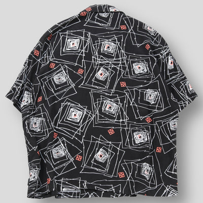 2024SS GEOMETRIC HAWAIIAN SHIRT SS 241TSNH-SHM05 M