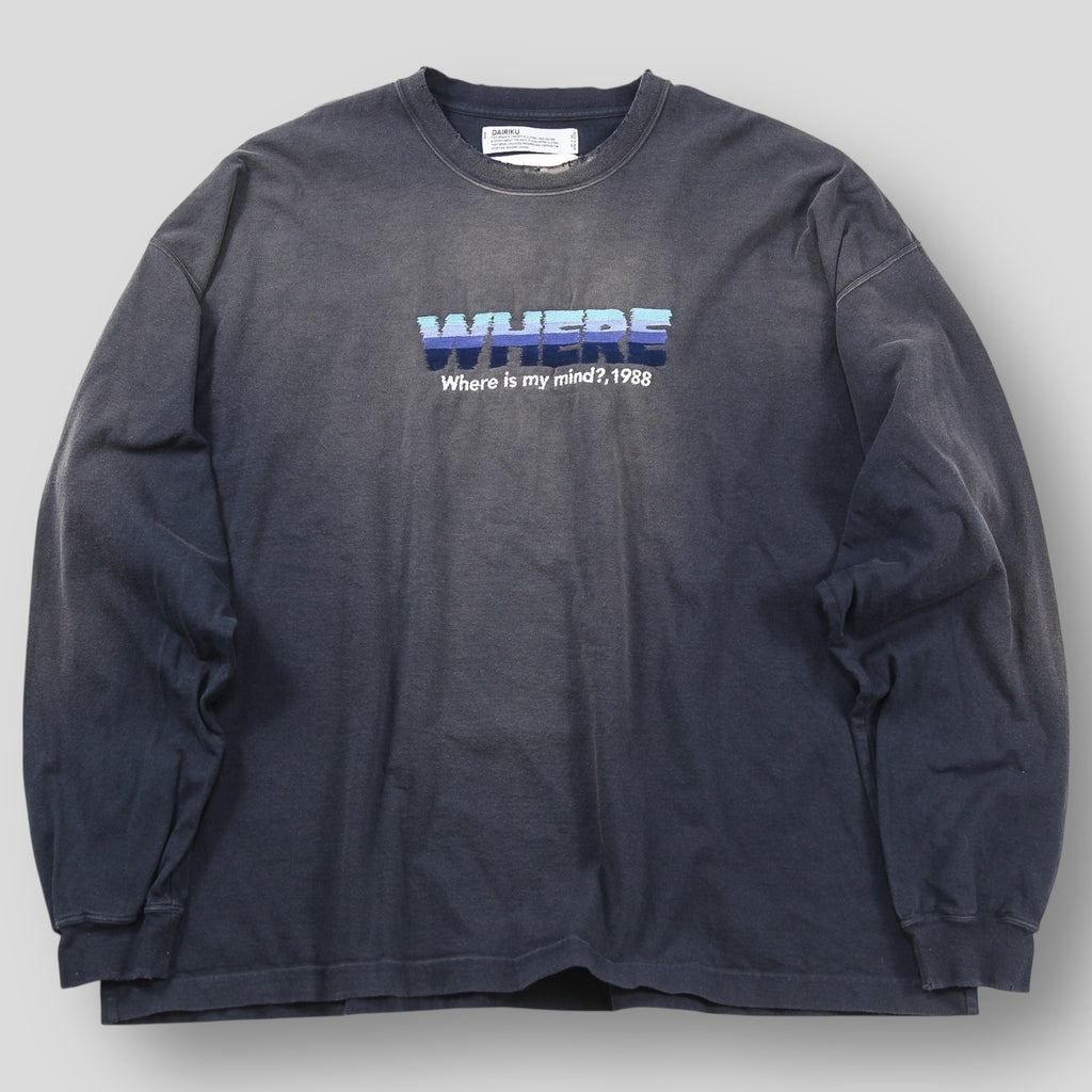 dairiku 24aw vintage long sleeve ロンT DAIRIKU - 【24AW】ヴィンテージ ロングスリーブ Tシャツ