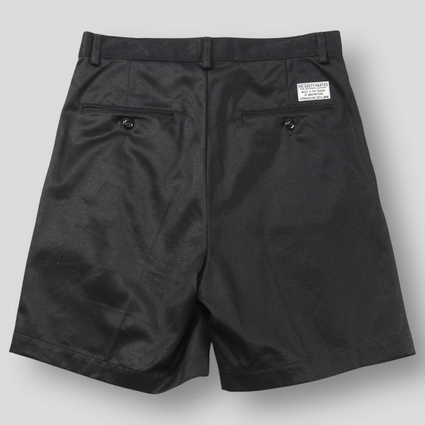 2025SS DOUBLE PLEATED CHINO SHORT TROUSERS 25SS-WMP-PT14 M