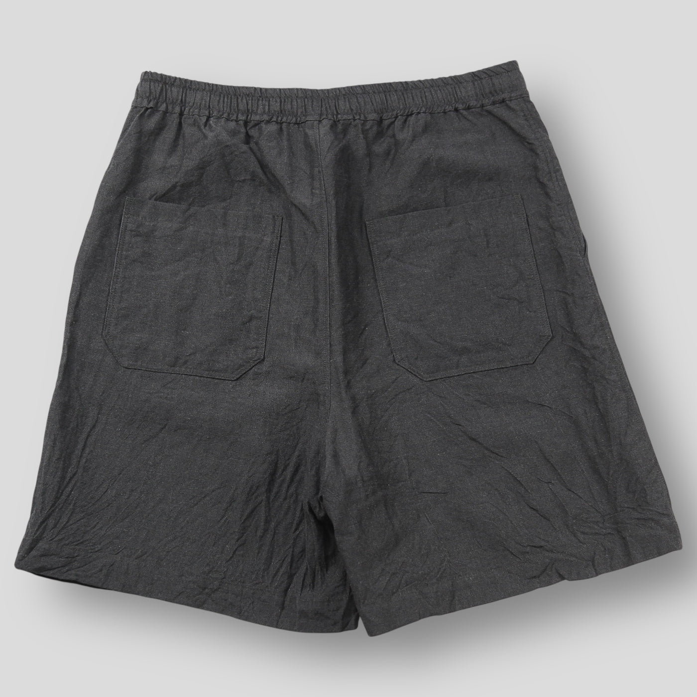 2025SS Wool Linen Wide Easy Shorts aws3-06006 3