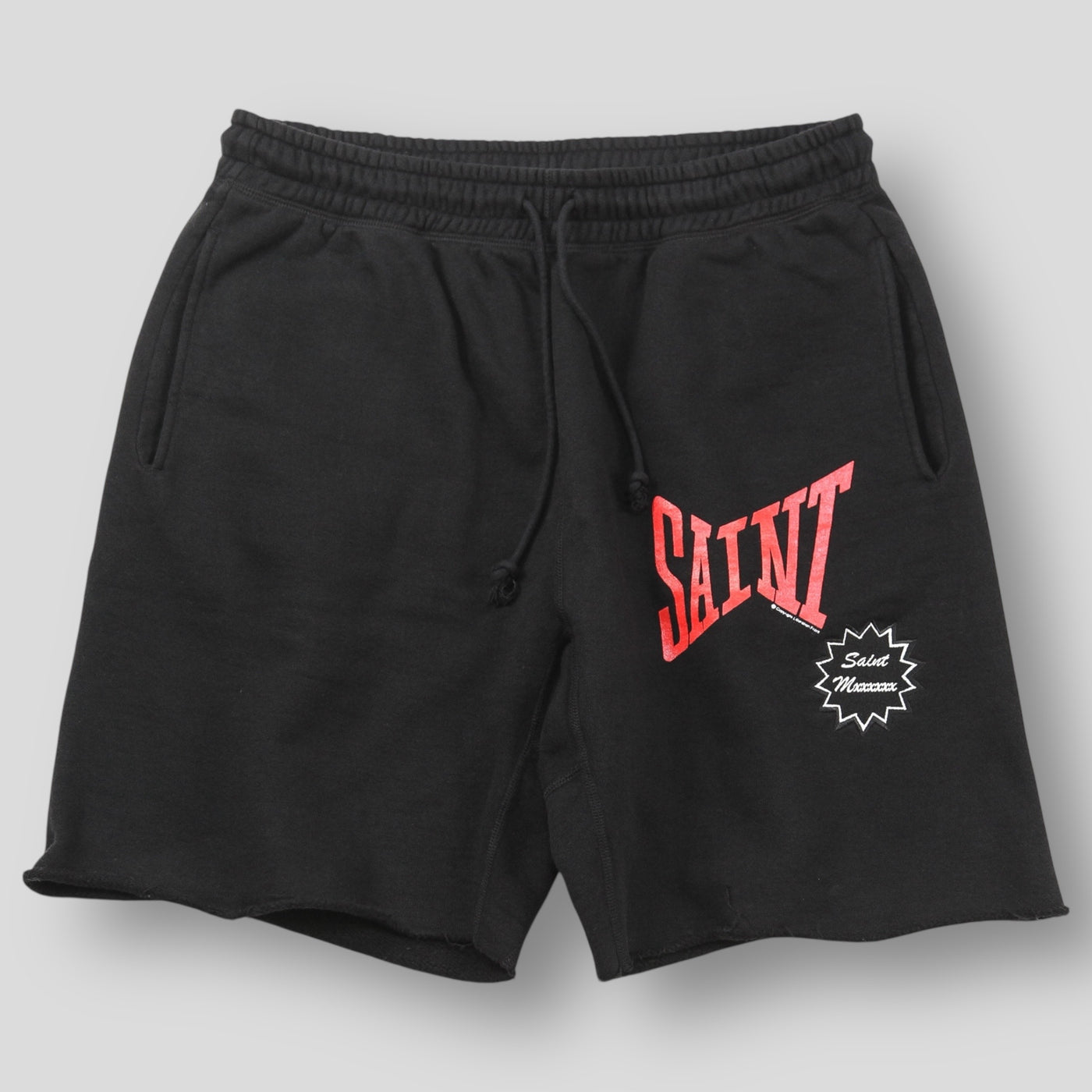 2024SS SWEAT SHORTS / SAINT / BLACK SM-YS8-0000-046 M