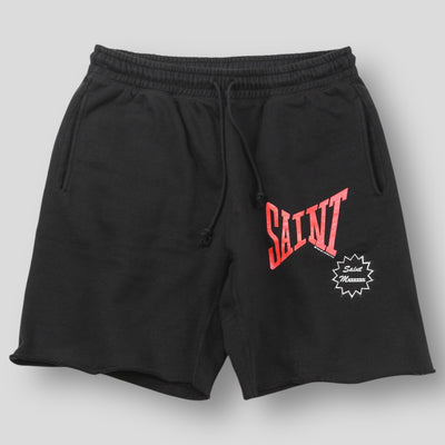 2024SS SWEAT SHORTS / SAINT / BLACK SM-YS8-0000-046 M