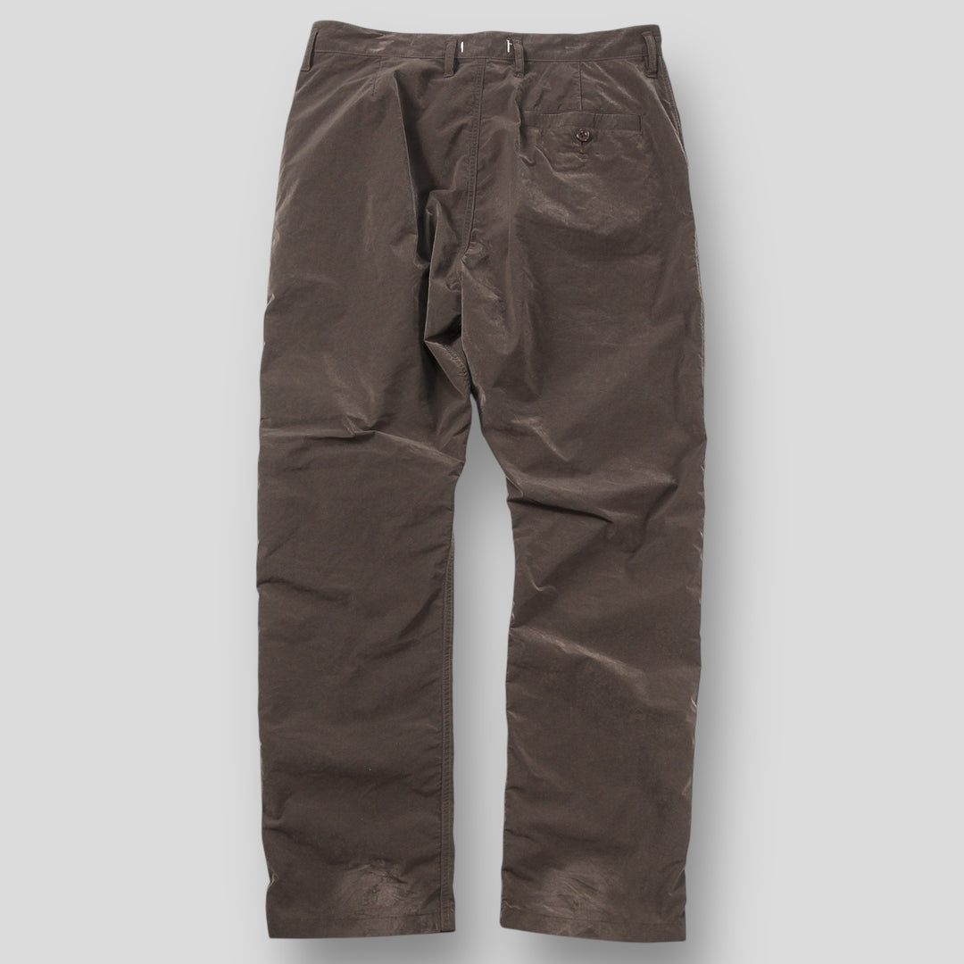 nonnative 2024AW DWELLER CHINO TROUSERS P/N SPLITTING TAFFETA NN