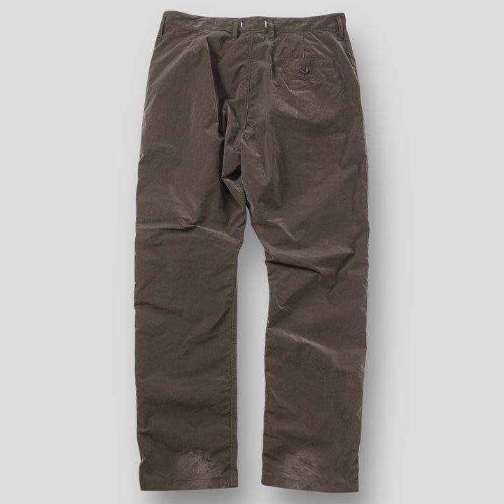 nonnative 2024AW DWELLER CHINO TROUSERS P/N SPLITTING TAFFETA NN