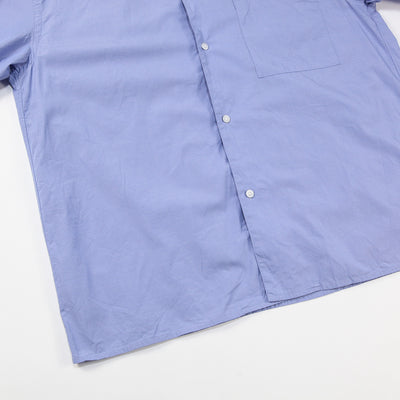 2025SS Chambray Open-Collar Shirt BHS25S021 4
