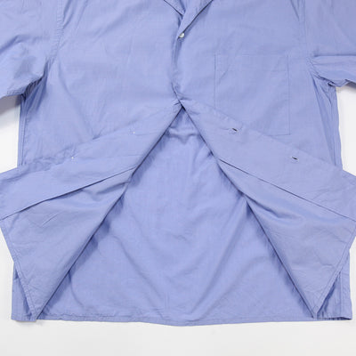 2025SS Chambray Open-Collar Shirt BHS25S021 4