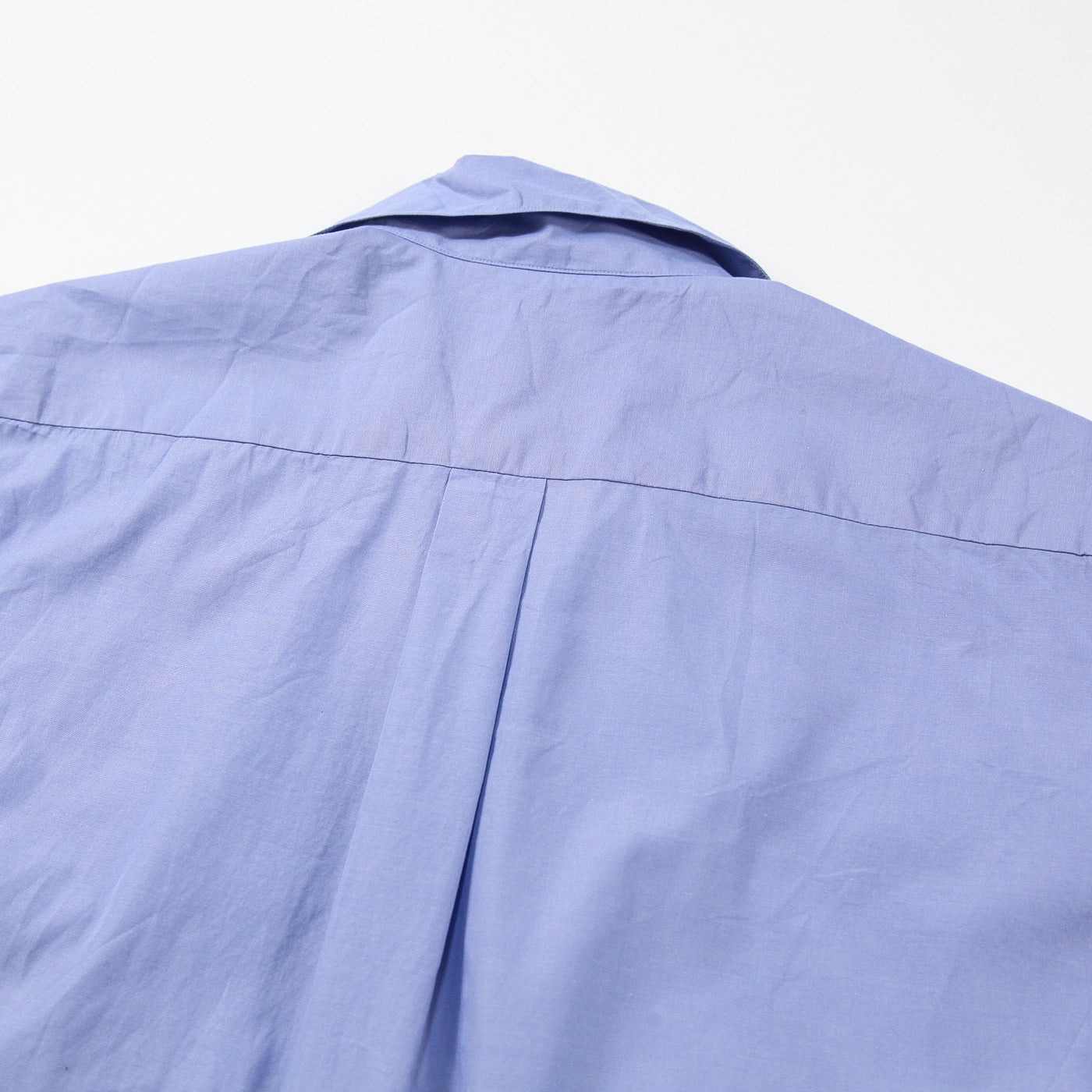 2025SS Chambray Open-Collar Shirt BHS25S021 4