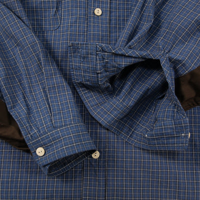 2025SS WRIST PATCH WIDE SHIRT "CHECK" RESH-017 2