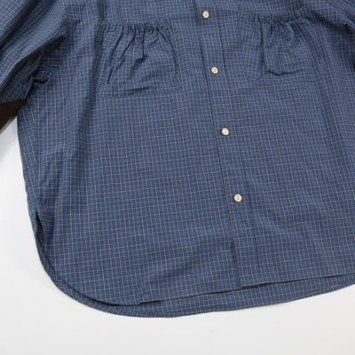 2025SS WRIST PATCH WIDE SHIRT "CHECK" RESH-017 2