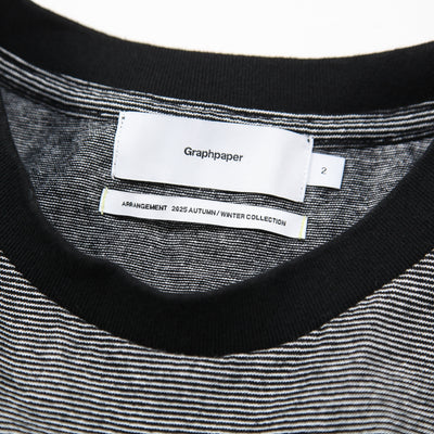 2025AW Gradient Border S/S Tee GU253-70512 2